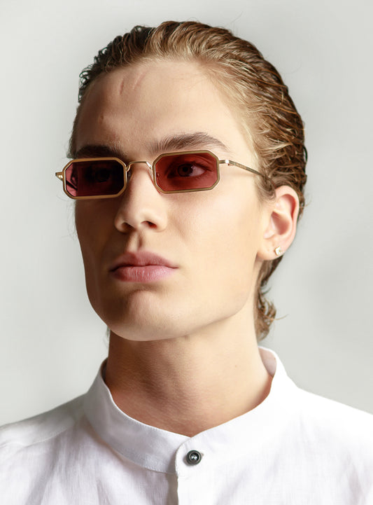 Gamma 2.0 Gold with Pink Lenses