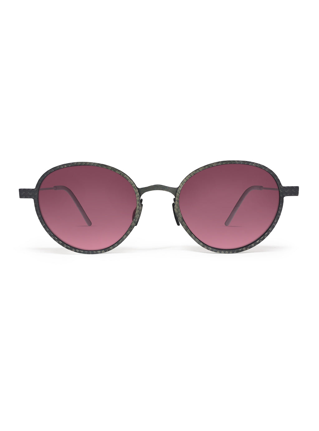 Carbon 12 with Pink Lenses (Green temples)