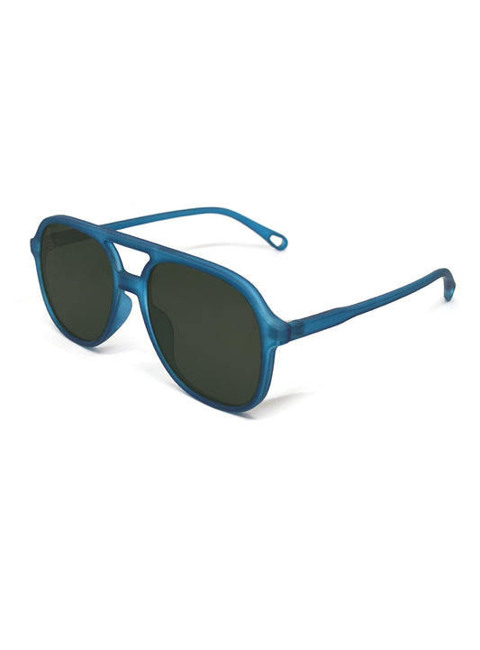 Restart Blue with Dark Green Lenses