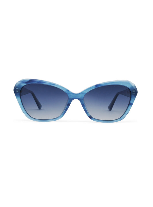 Zeta Blue Tortoise with Blue Gradient Lenses
