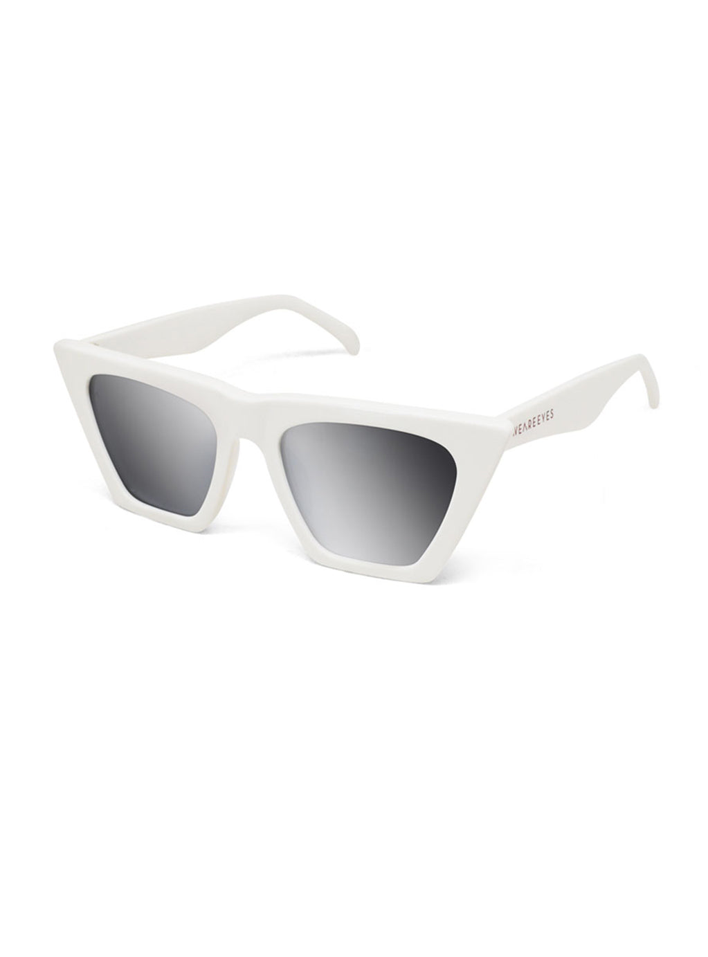 Sigma 2.0 White with Silver Mirror Lenses