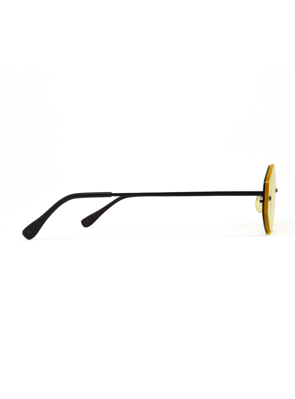 Theta Black with Yellow Lenses