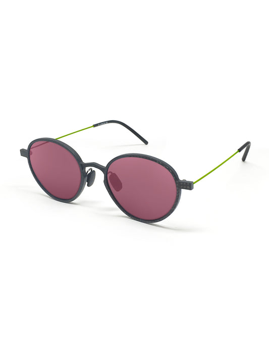 Carbon 12 with Pink Lenses (Green temples)