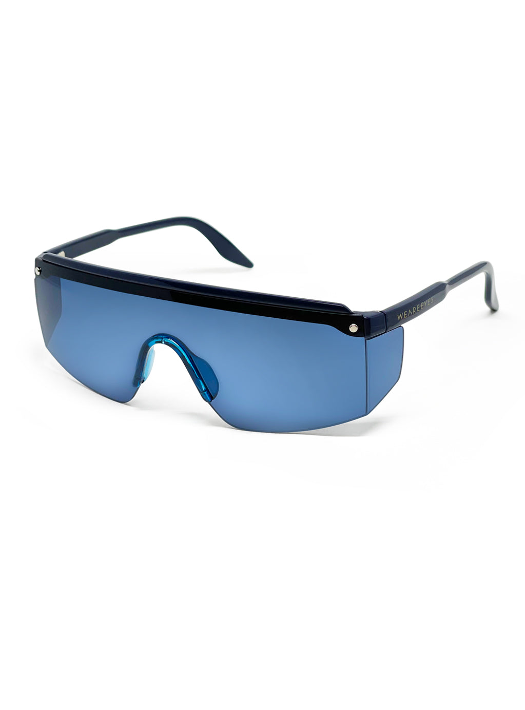 Broad M Blue with Blue Lenses