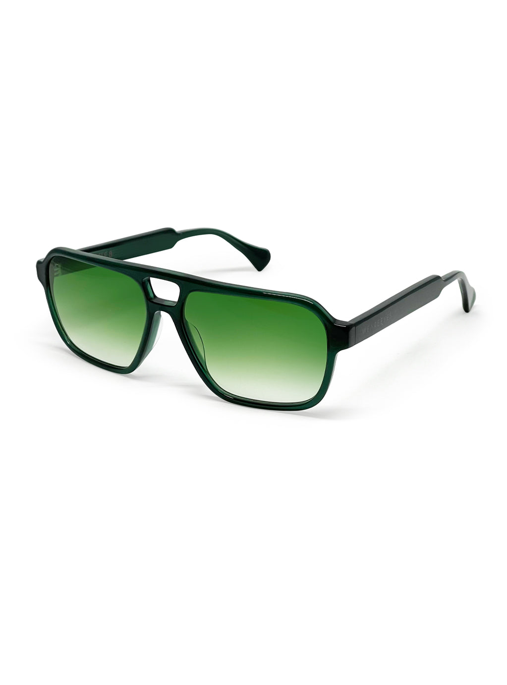 Double-B  Green with Green Gradient Lenses