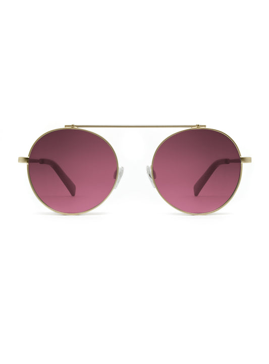 Omikron Gold with Pink Lenses
